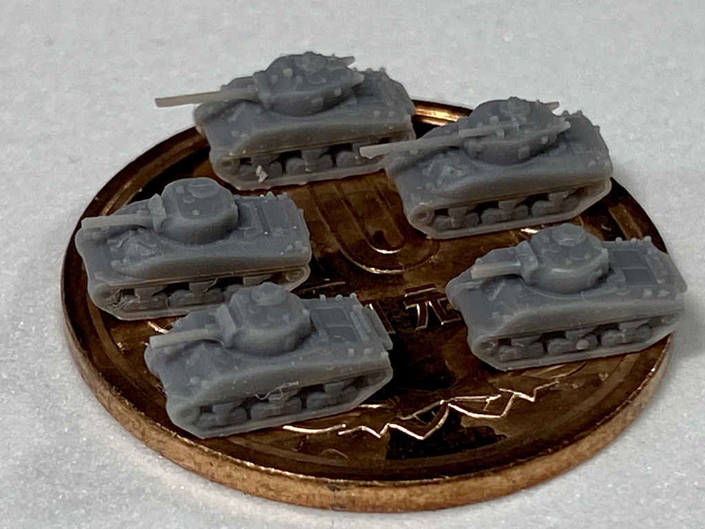 1/700　US SET7　米軍戦車セット　LATE