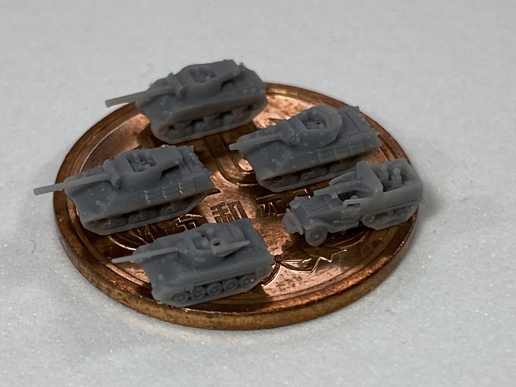 1/700　US SET8　米軍駆逐戦車セット