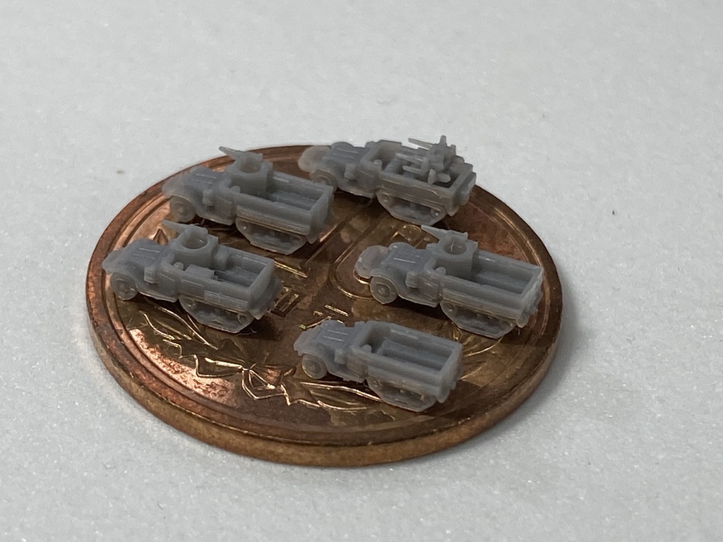 1/700 US SET9 米軍ハーフトラックセット