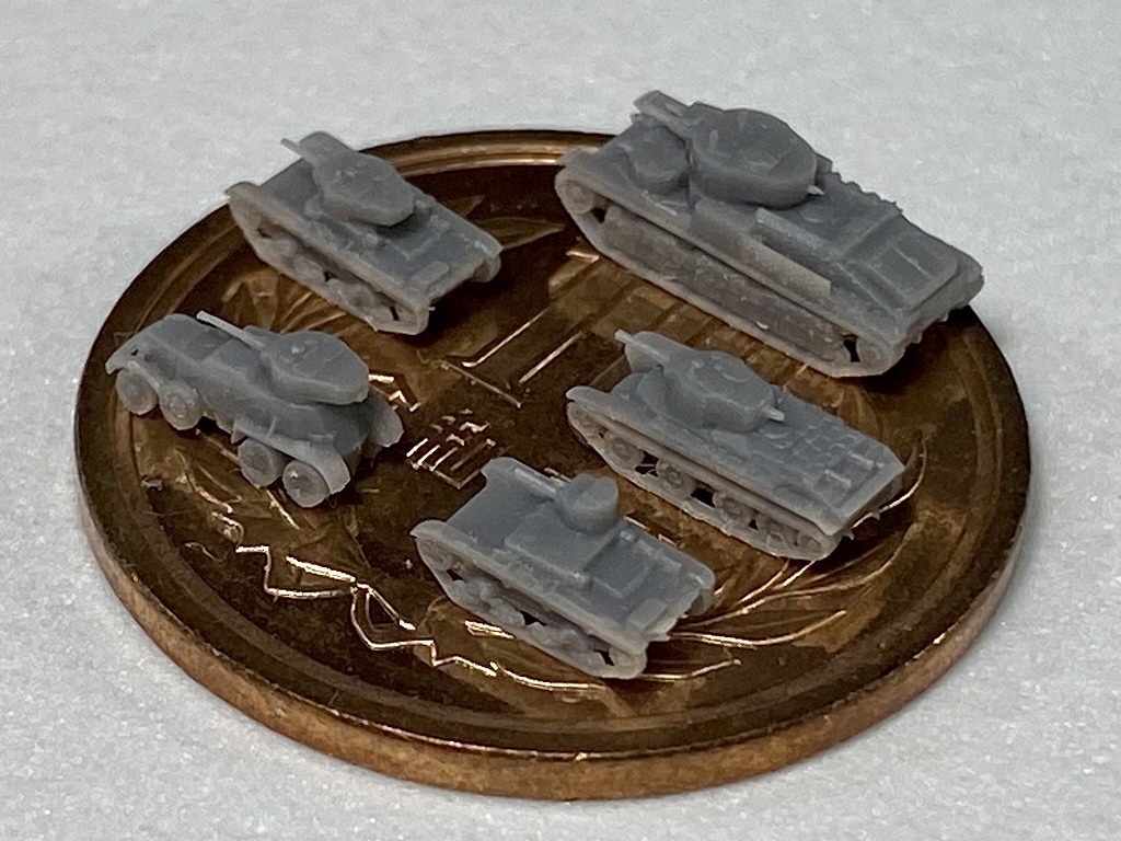 1/700 R SET4 ロシア軍 戦車セット EARY2