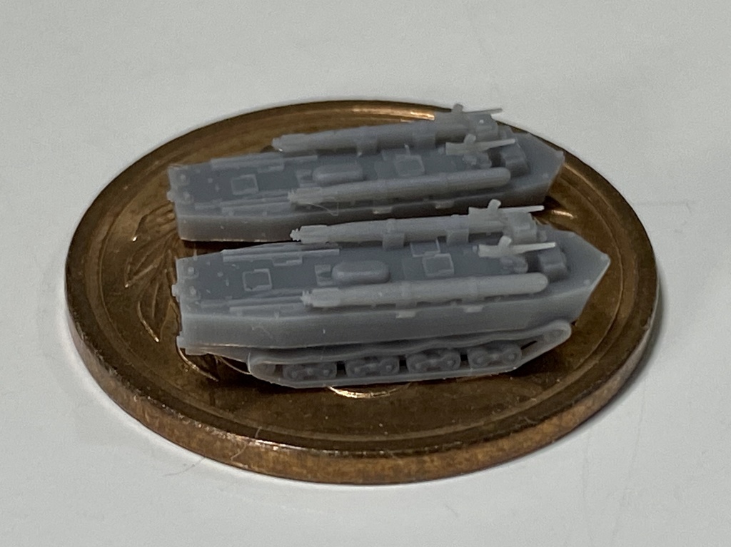 1/700 JPN SET10 日本軍 竜巻作戦 雷装 特四式内火艇