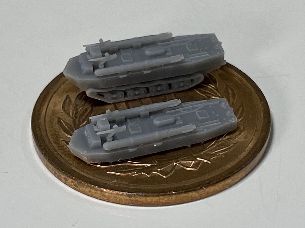 1/700 JPN SET10 日本軍 竜巻作戦 雷装 特四式内火艇