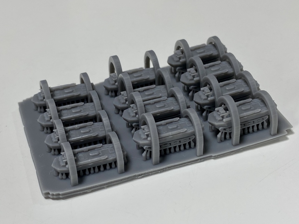 1/700 JPN SET10 日本軍 竜巻作戦 雷装 特四式内火艇