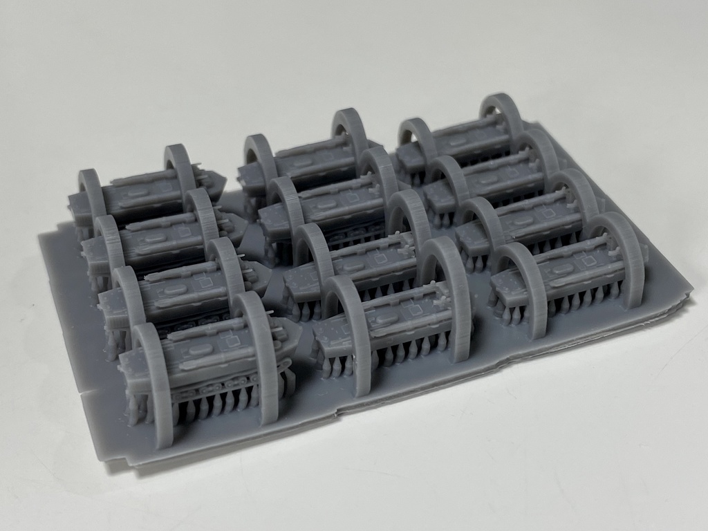 1/700 JPN SET10 日本軍 竜巻作戦 雷装 特四式内火艇