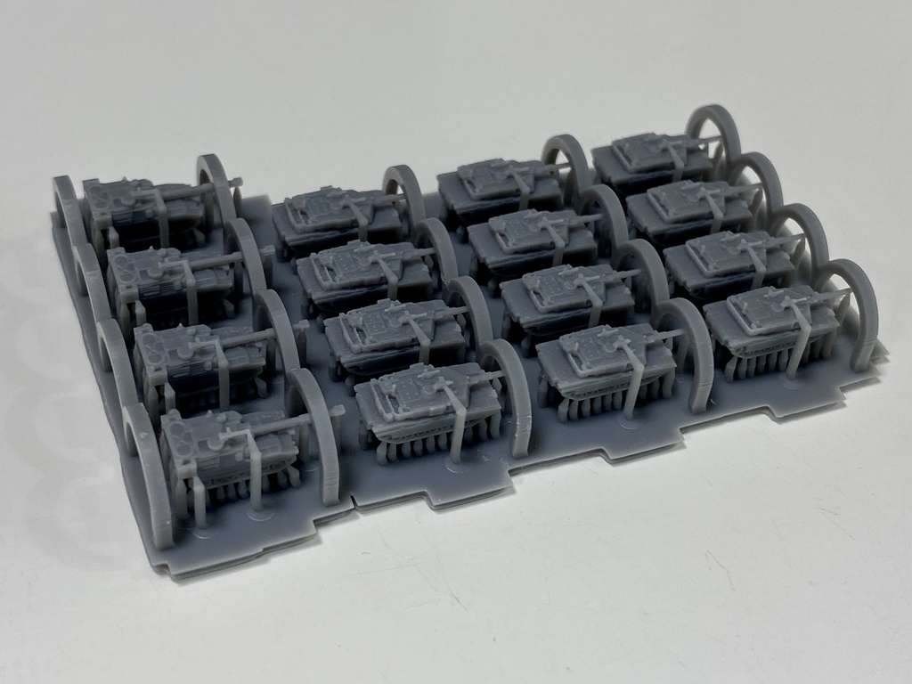 1/700 M US SET1 現用米軍M1A1 エイブラムズセット