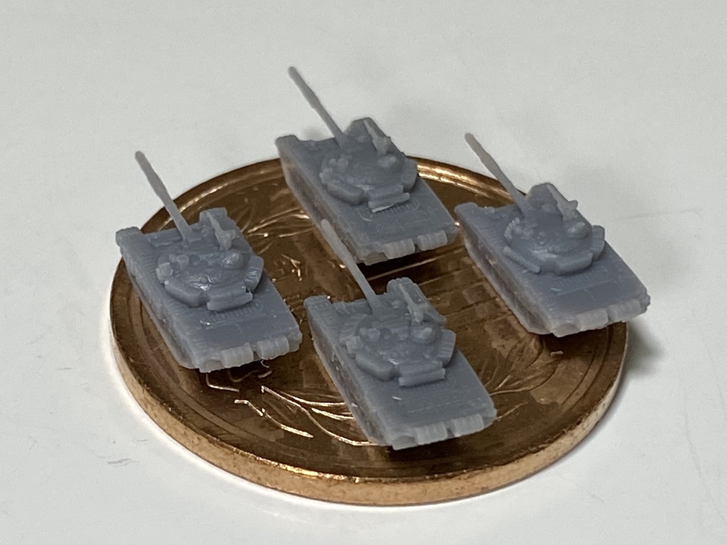 1/700 M R SET1 ロシア軍 T-72セット