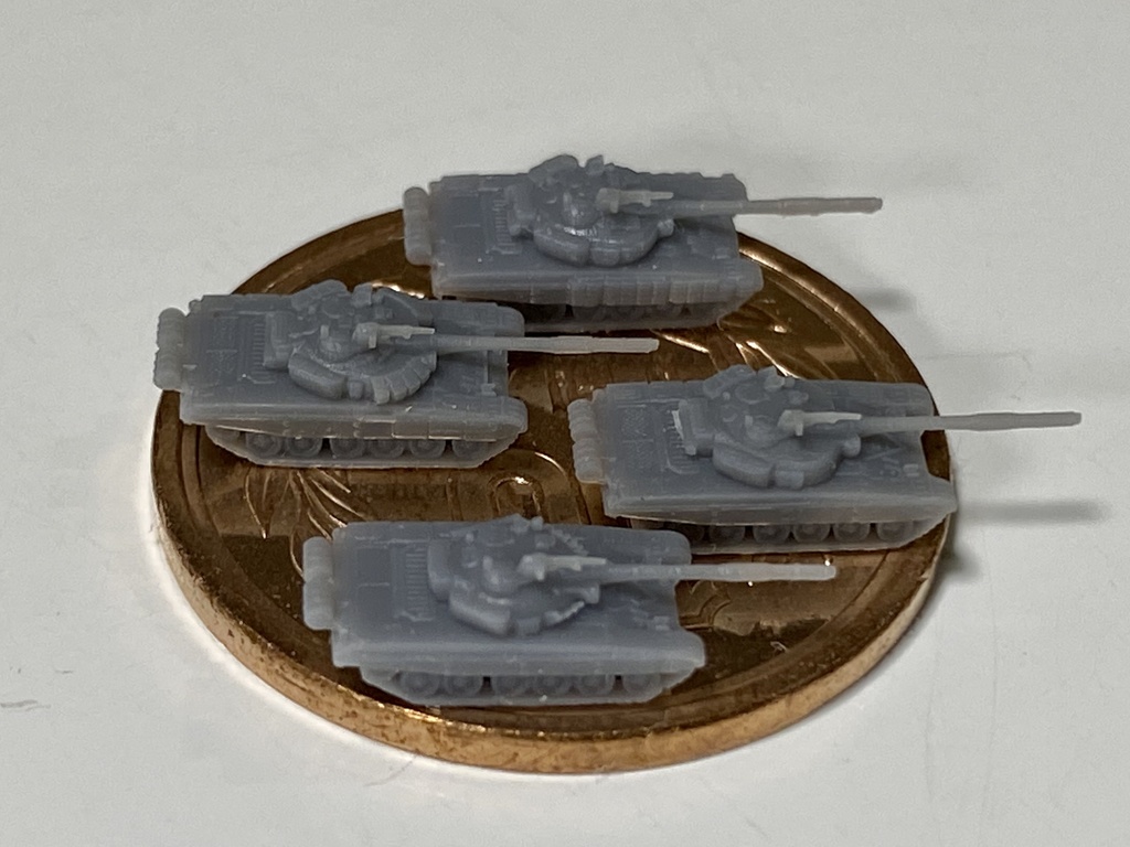 1/700 M R SET1 ロシア軍 T-72セット