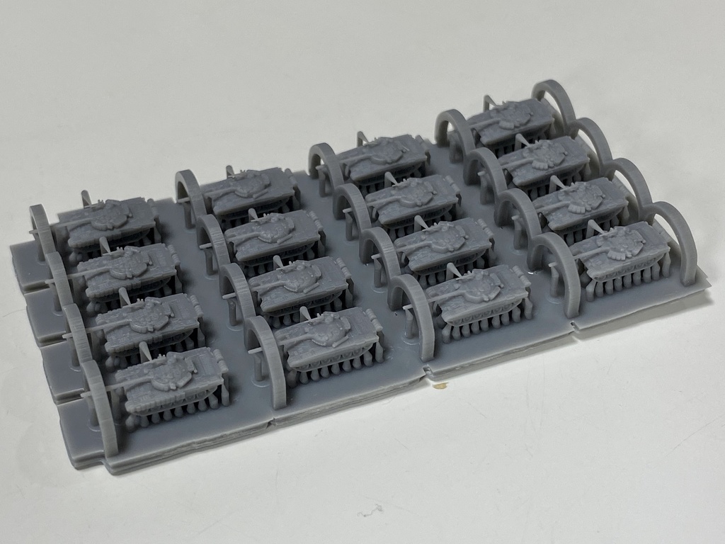 1/700 M R SET1 ロシア軍 T-72セット