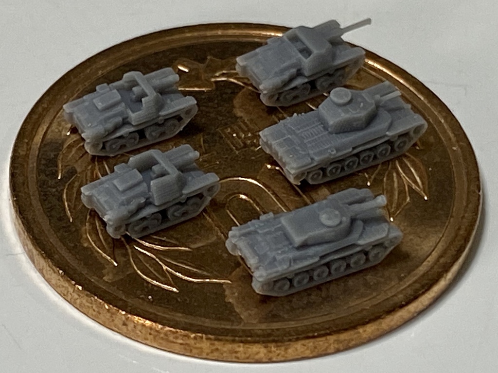 1/700 JPN SET11 日本軍 本土決戦車両セット3