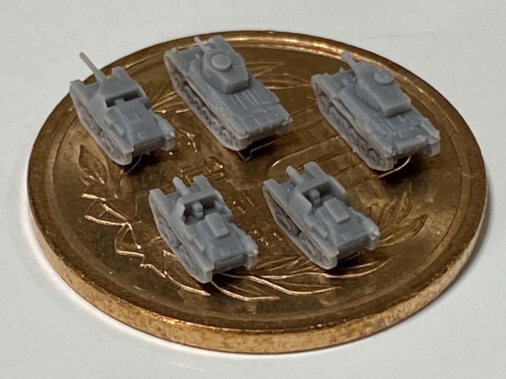 1/700 JPN SET11 日本軍 本土決戦車両セット3
