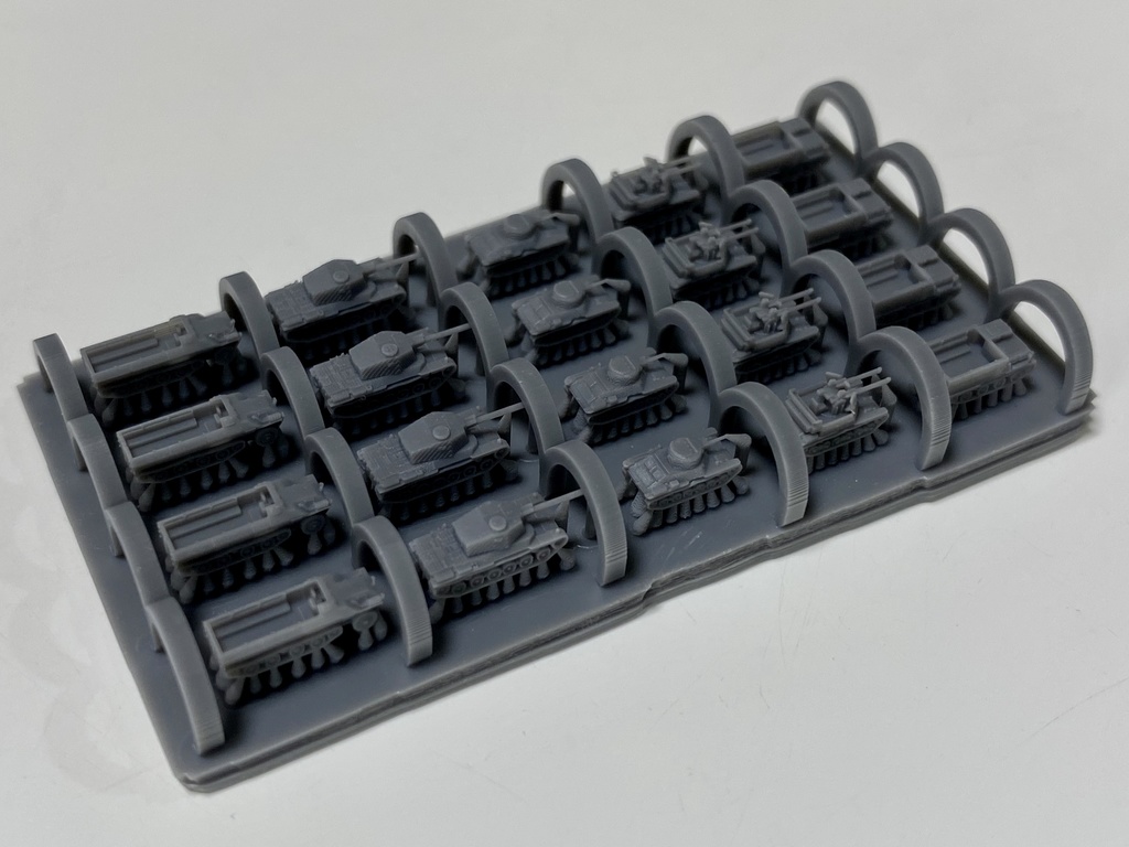 1/700 JPN SET12 日本軍 本土決戦車両セット4