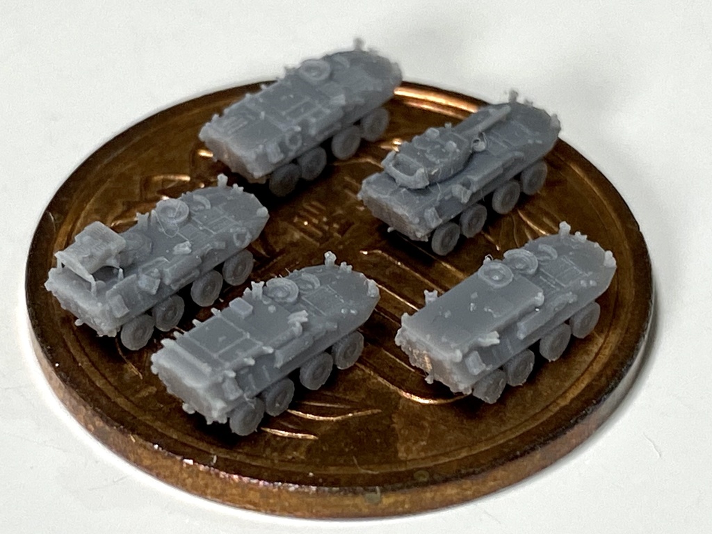 1/700 M US SET4 現用米軍海兵隊 LAV-25セット