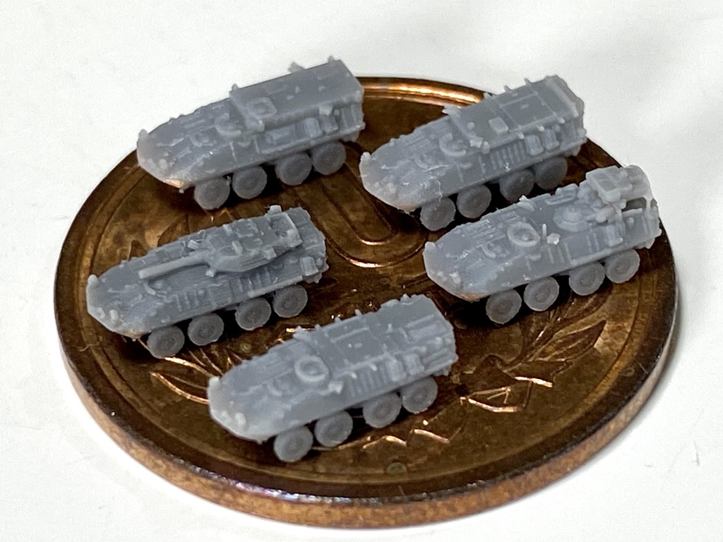 1/700 M US SET4 現用米軍海兵隊 LAV-25セット