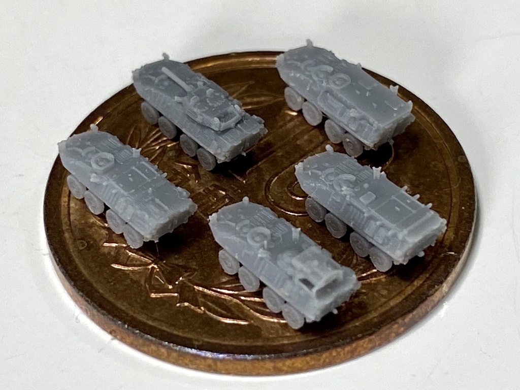 1/700 M US SET4 現用米軍海兵隊 LAV-25セット