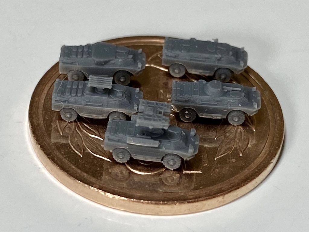 1/700 M R SET5 ロシア軍 BRDM-2セット