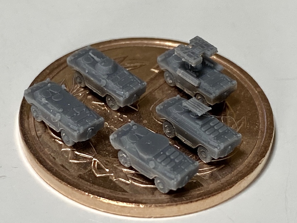 1/700 M R SET5 ロシア軍 BRDM-2セット