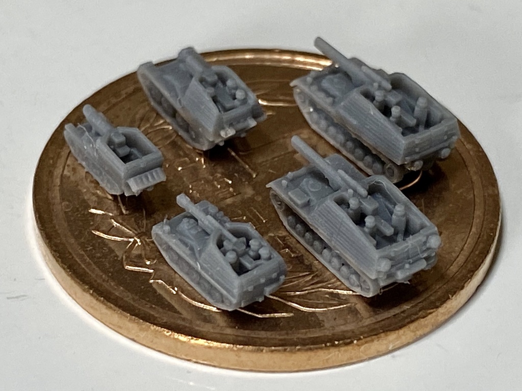 1/700 G SET 13 ドイツ軍 自走砲セット
