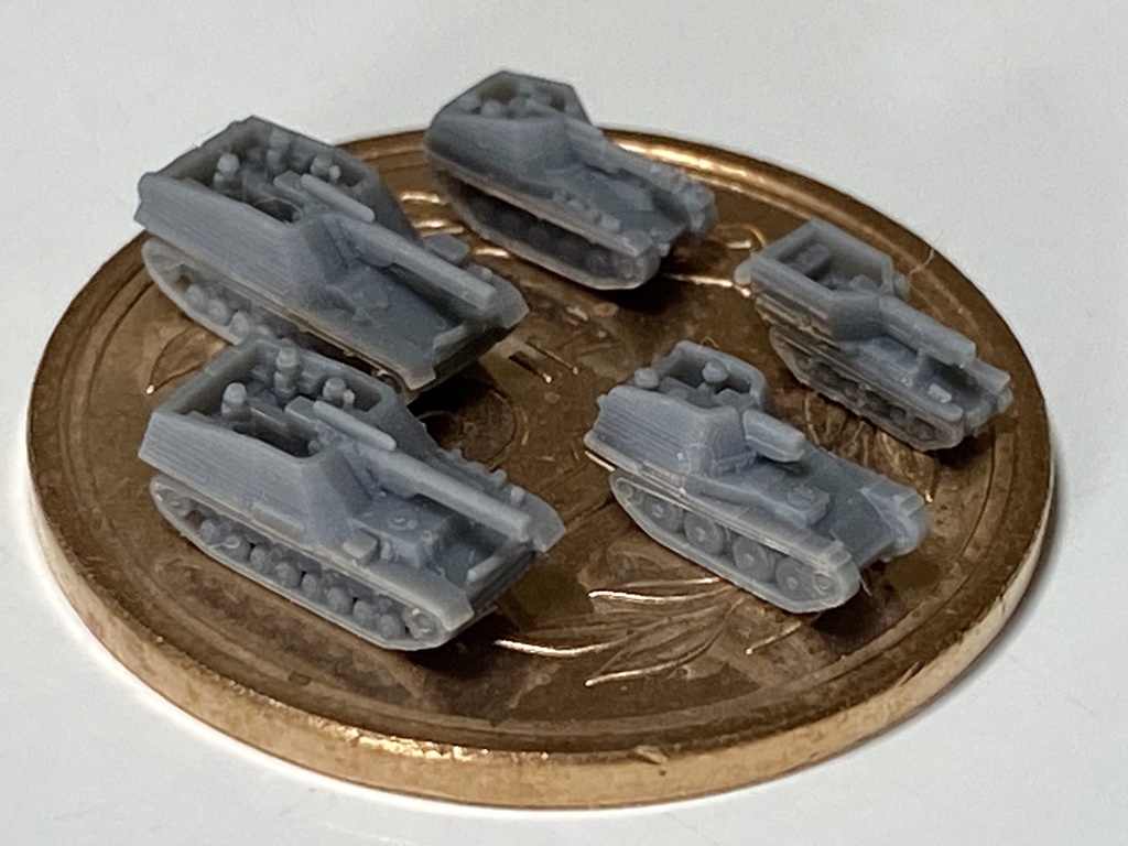 1/700 G SET 13 ドイツ軍 自走砲セット