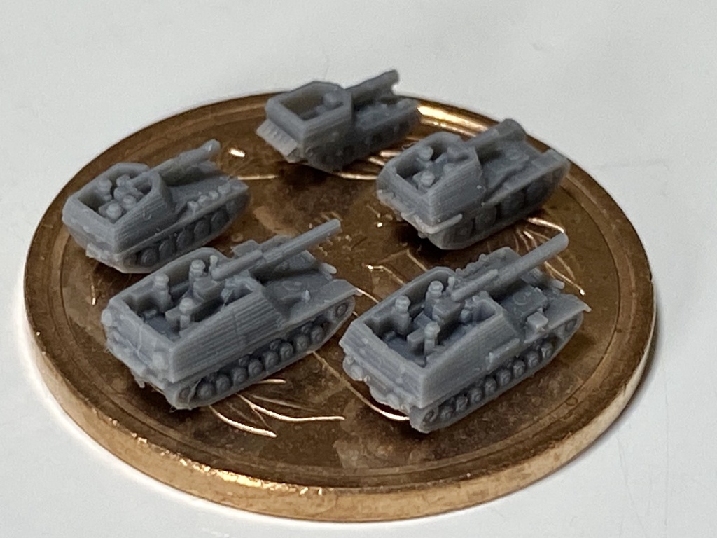 1/700 G SET 13 ドイツ軍 自走砲セット