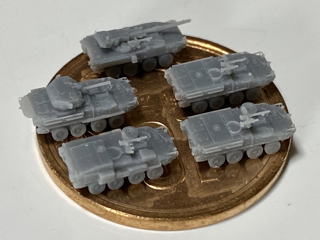 1/700 M US SET5 現用米軍 ストライカーセット2