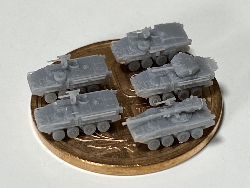 1/700 M US SET5 現用米軍 ストライカーセット2