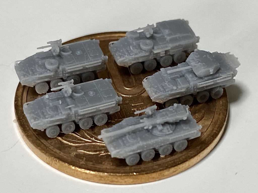 1/700　M US SET5　現用米軍　ストライカーセット2