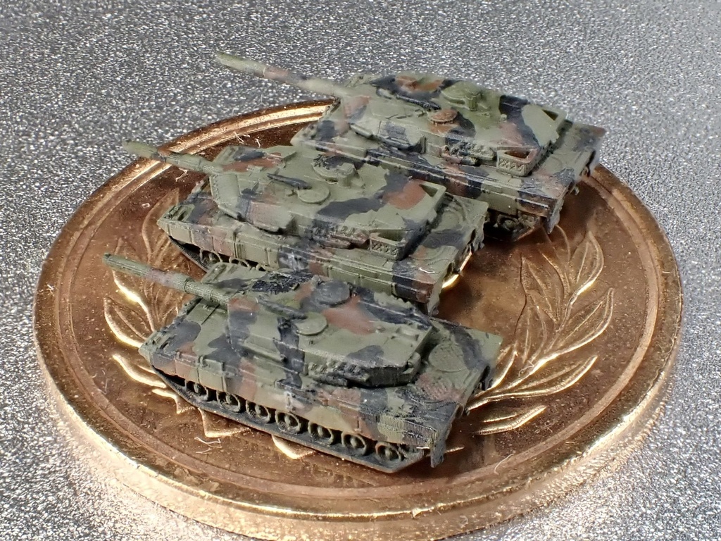 1/700 MG SET 1 ドイツ軍 レオパルドⅡセット