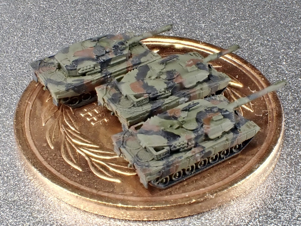 1/700 MG SET 1 ドイツ軍 レオパルドⅡセット