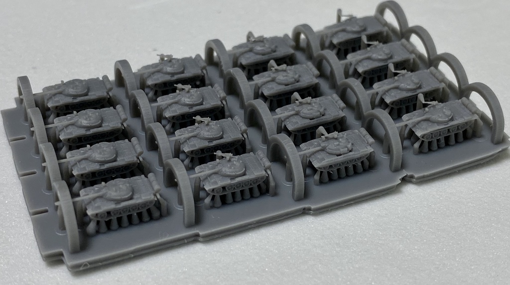 1/700 M R SET6 ロシア軍 T-55 T-62セット