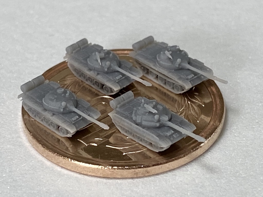 1/700 M R SET6 ロシア軍 T-55 T-62セット