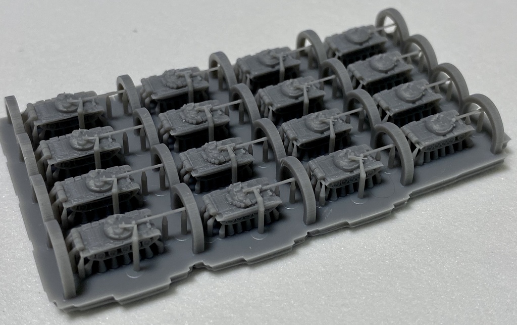 1/700 M R SET6 ロシア軍 T-55 T-62セット