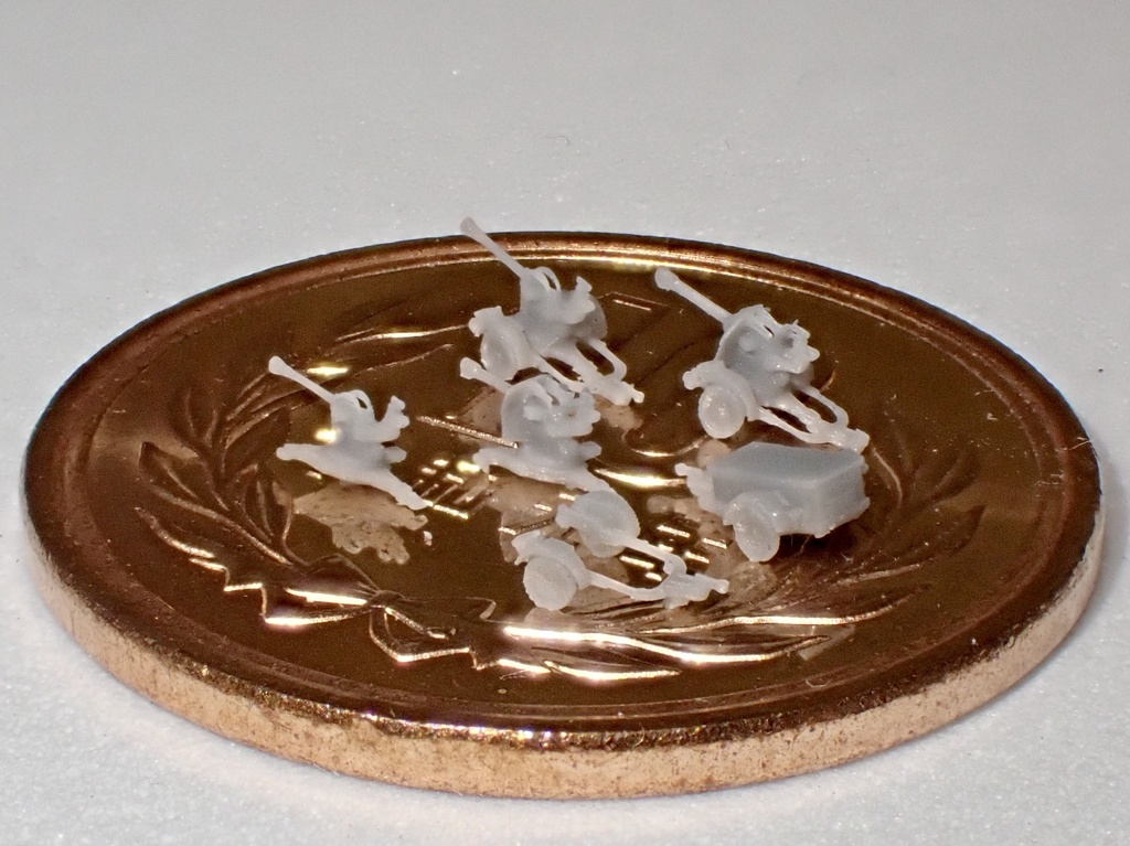 1/700 G SET 15 ドイツ軍 2cm Flak 38セット