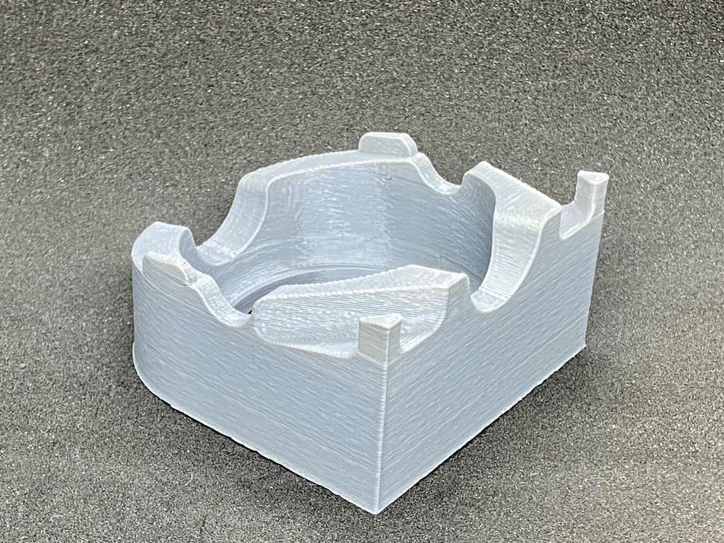 模型便利グッズ2 C社注ぎ口計量カップ スタンド 色:グレー