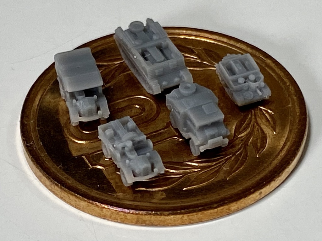 1/700 英軍牽引車両セット UK SET5