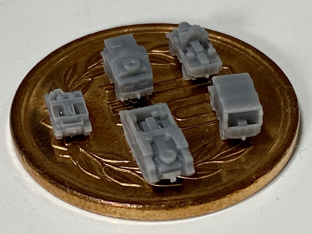 1/700 英軍牽引車両セット UK SET5