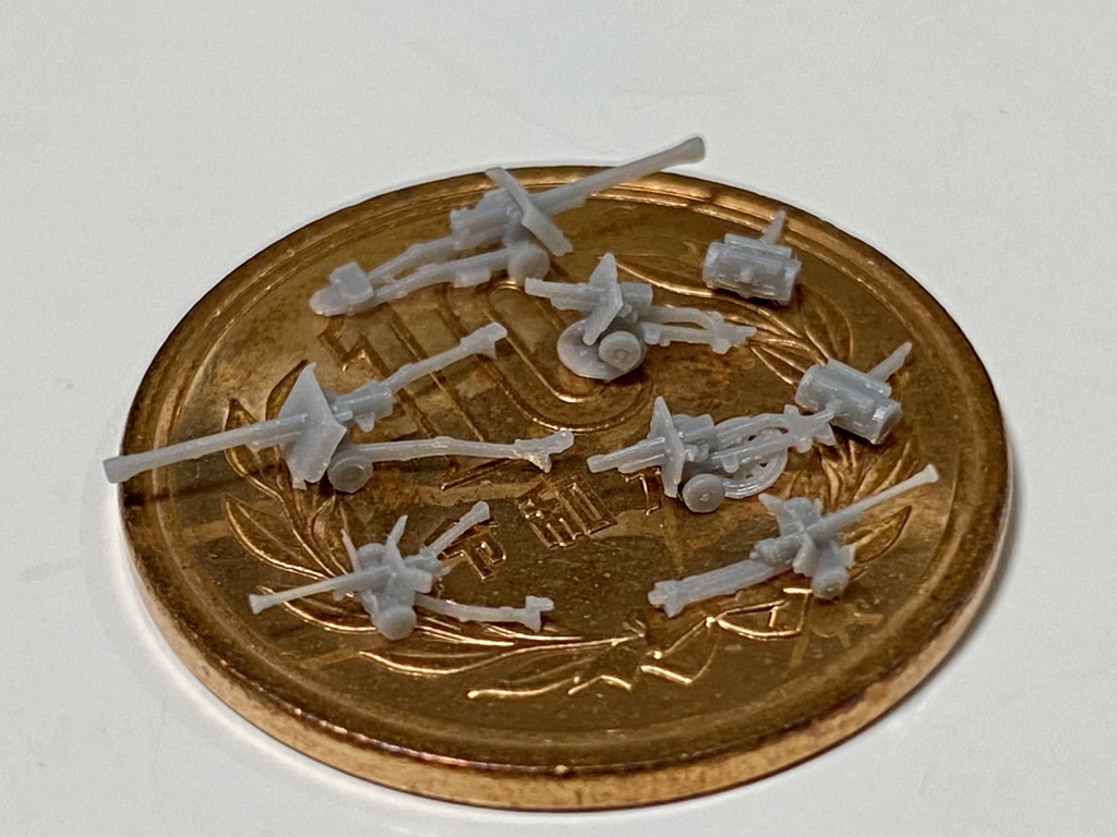 1/700 英軍火砲セット UK SET6