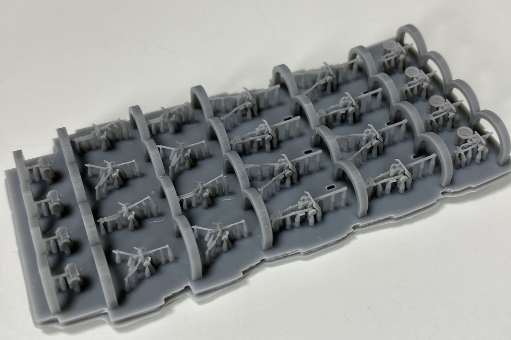 1/700 英軍火砲セット UK SET6