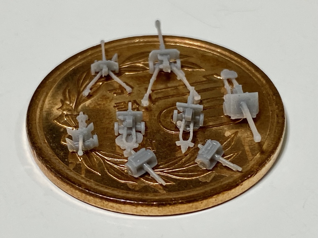 1/700 英軍火砲セット UK SET6