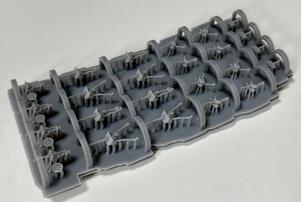 1/700 英軍火砲セット UK SET6