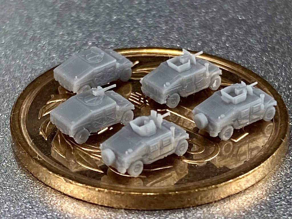 1/700 MUS SET 7 現用米軍 HMMWVセット