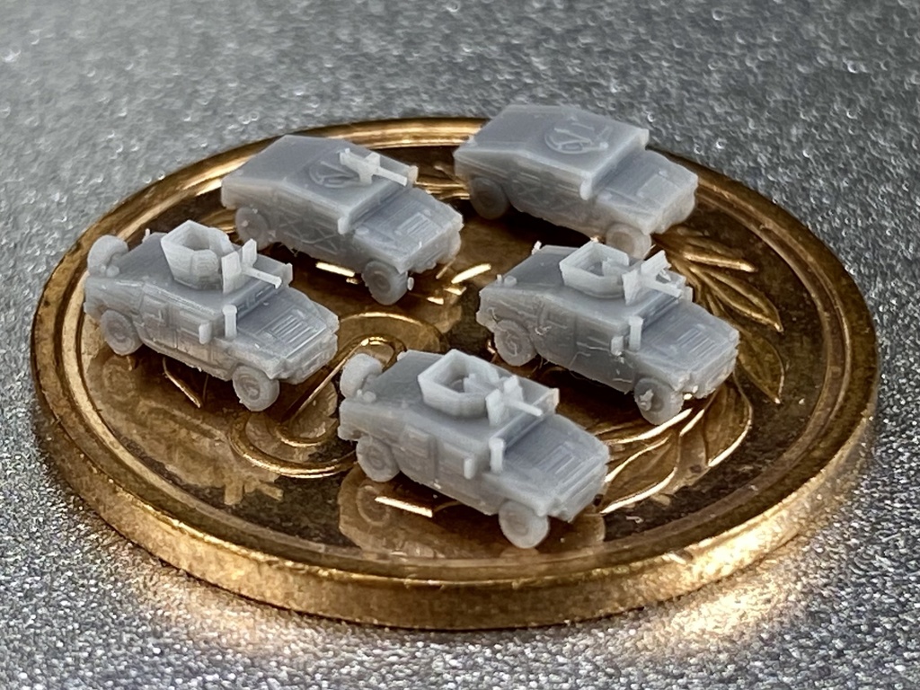 1/700 MUS SET 7 現用米軍 HMMWVセット