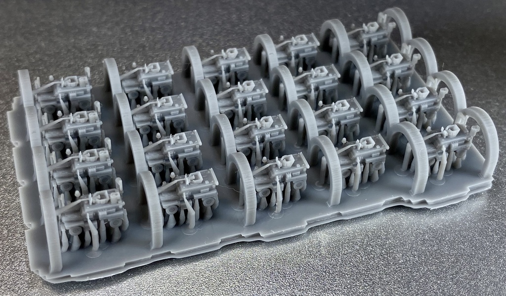 1/700 MUS SET8 現用米軍 クーガーMRAP 4X4セット