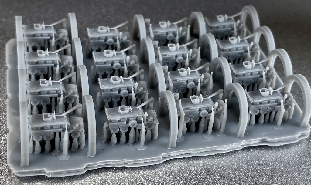 1/700 MUS SET9 現用米軍 クーガーMRAP 6x6セット