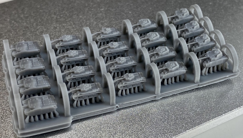 1/700 H SET1 ハンガリー軍 戦車セット1