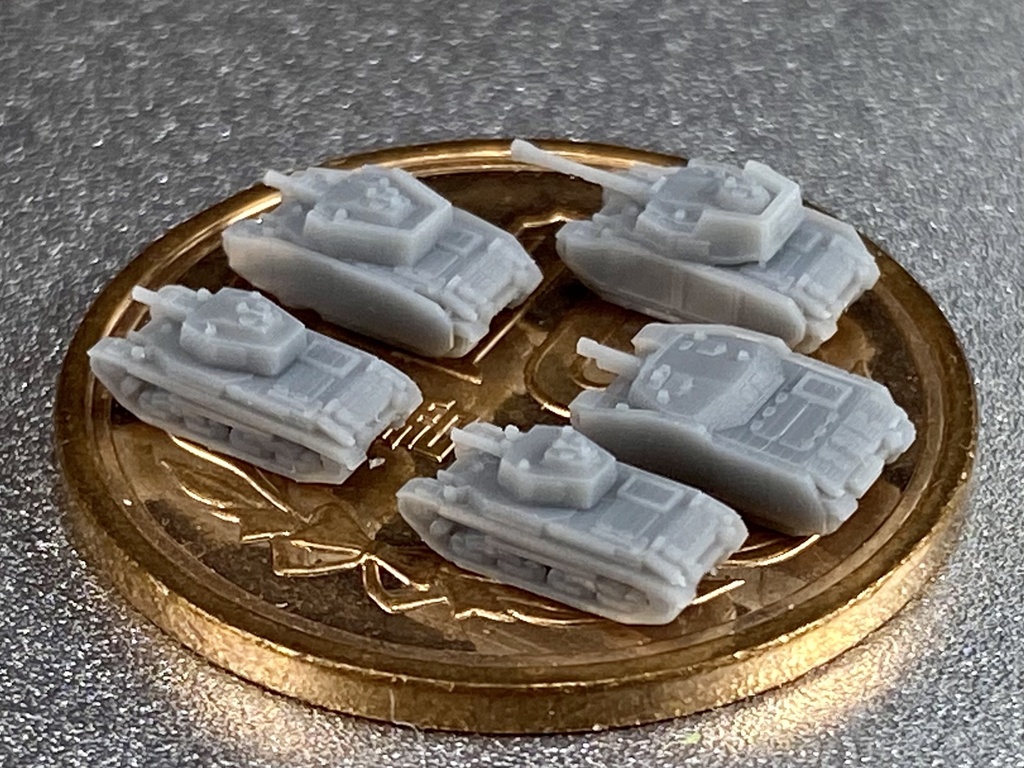 1/700 H SET1 ハンガリー軍 戦車セット1