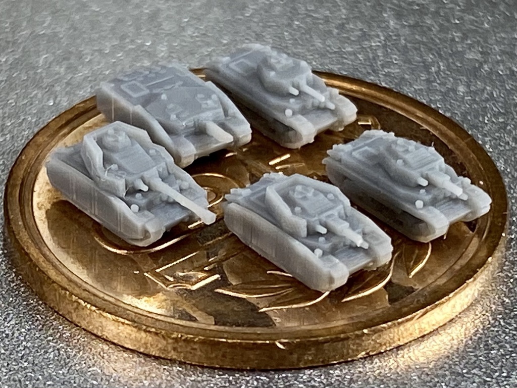 1/700 H SET1 ハンガリー軍 戦車セット1