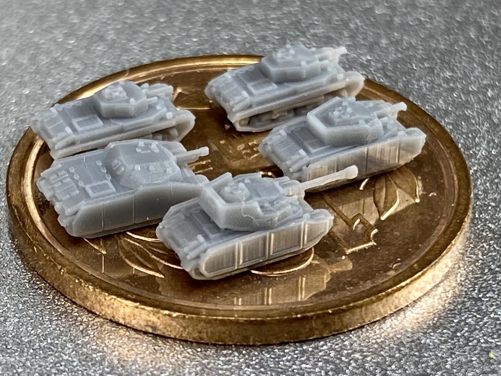 1/700 H SET1 ハンガリー軍 戦車セット1