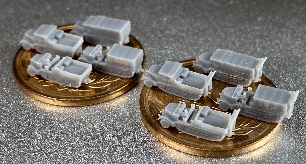 1/700 G SET 16 ドイツ軍sdkfz9 18tハーフトラックセット