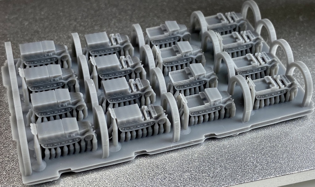 1/700 G SET 16 ドイツ軍sdkfz9 18tハーフトラックセット