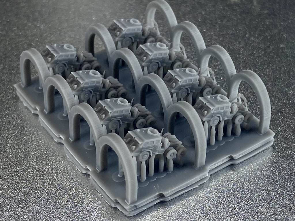 1/700 US SET10 米軍M25ドラゴンワゴン セット